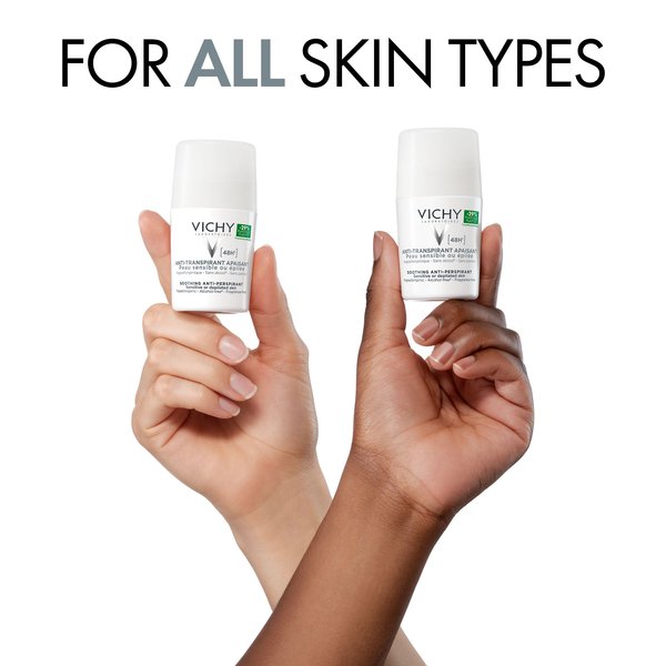 Vichy Soothing 48hr Anti-Perspirant Roll-On 50ml For all skin types