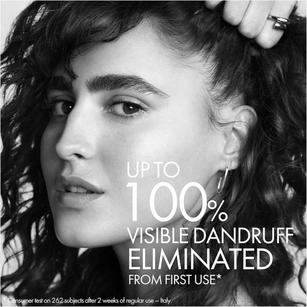 DERCOS ANTI DANDRUFF DS SHAMPOO FOR DRY HAIR 100 percent of flakes eliminated