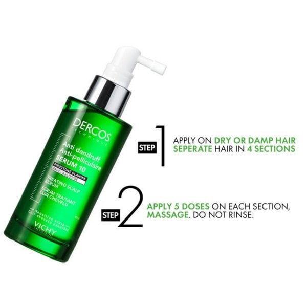 How to use DERCOS ANTI-DANDRUFF SERUM 10