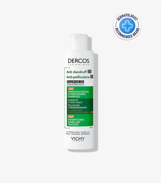 Dercos Anti Dandruff 2 IN 1 Shampoo + Conditioner 200ml 3337875902380 packshot front