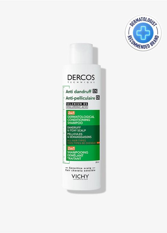 Dercos Anti Dandruff 2 IN 1 Shampoo + Conditioner 200ml 3337875902380 packshot front