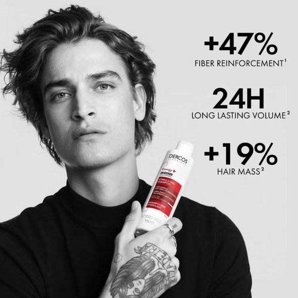 DERCOS ENERGY+ STIMULATING SHAMPOO RESULTS